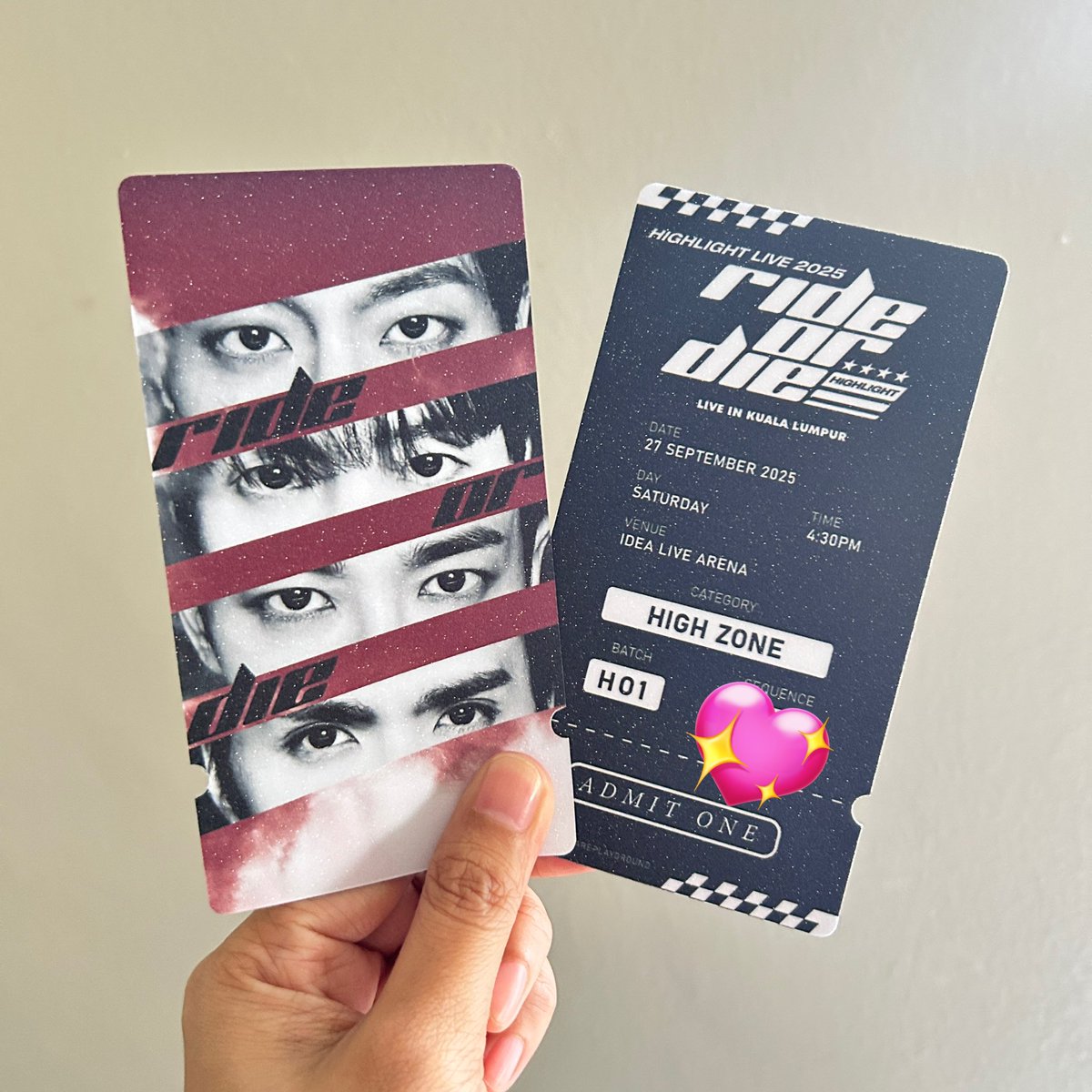 najjwa41's tweet photo. All mock tickets will be sent out tomorrow~ thank you everyone 🫶🏻 https://t.co/3ojgk0UoWi