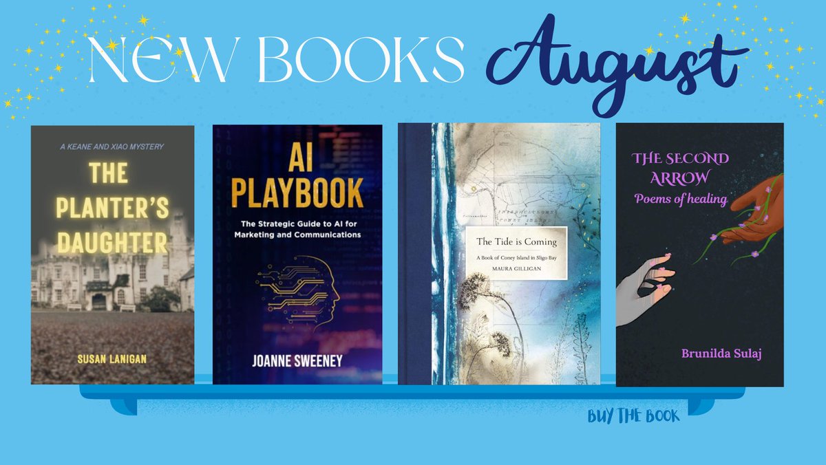 We have a great new selection of books 📚 available this August by Irish authors ☘️

Buy the Books here:
buythebook.ie/product-catego…

#newbooksaugust #newbookrelease #irishauthors #authorcommunity #authorsoftwitter #booktwt #BookTwitter #booklover #ReadersFavorite #readingcommunity