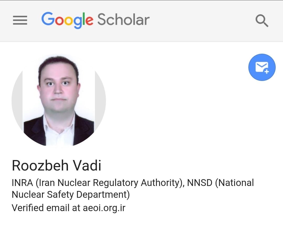 اسمش روزبه وادی بود
+ دکتری دانشگاه امیرکبیر
+ رشته مهندسی هسته‌ای با گرایش رآکتور
+ از اعضای پژوهشگاه علوم و فنون هسته‌ای سازمان انرژی اتمی
+ و در واقع میشه گفت از دانشمندان هسته‌ای
+ که سال ۹۰ مقاله‌ای مشترک با ۲ دانشمند هسته‌ای منتشر می‌کنه:

اولی؛ عبدالحمید مینوچهر: دانشمند