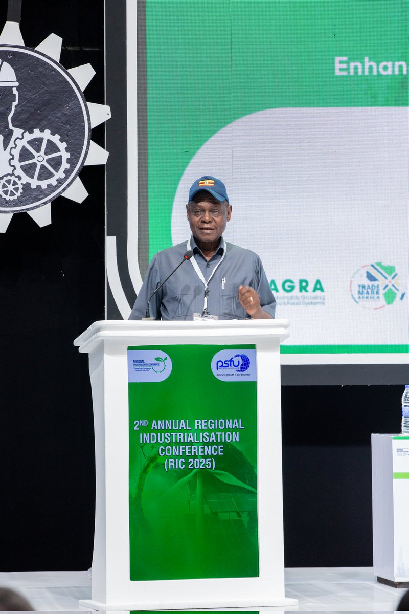 Regional Industrialization Conference (@ricconference) on Twitter photo "Industrialisation in the Age of AI & Technological Disruption” — A reality check by <a href="/UIRI_UG/">Uganda Industrial Research Institute</a> 's ED Prof. Charles Kwesiga, at #RICConference happening now at <a href="/kampalaserena/">kampalaserenahotel</a>
Africa and Uganda in particular must not just consume but actively shape the future of tech-driven "Industrialisation in the Age of AI & Technological Disruption” — A reality check by <a href="/UIRI_UG/">Uganda Industrial Research Institute</a> 's ED Prof. Charles Kwesiga, at #RICConference happening now at <a href="/kampalaserena/">kampalaserenahotel</a>
Africa and Uganda in particular must not just consume but actively shape the future of tech-driven
