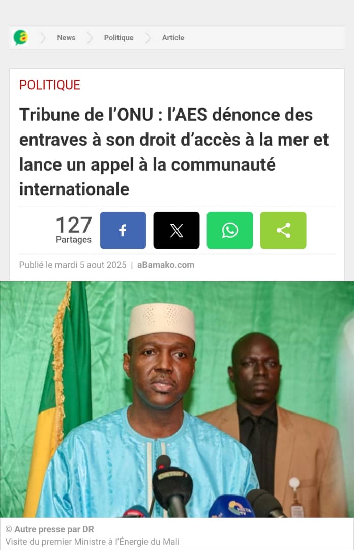 HALLUCINANT !
C'est le #Niger qui a fermé sa frontière avec le #Bénin ou le Bénin qui a fermé sa frontière avec le Niger ?
Quel autre port de la région est fermé aux pays de l'#AES ?
Et puis, il s'adresse à quelle communauté internationale ?
Les impérialistes qu'ils combattent ?