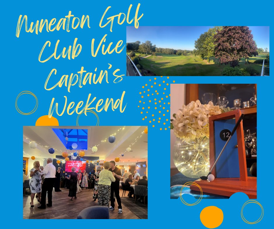 Thank you to everyone who came along to support our VC Dean for his Vice Captain's Weekend 🏌💃🏻 Across the weekend's events Dean was able to raise over £2,400 for the local charity Doorway which helps to support homeless young people 👏