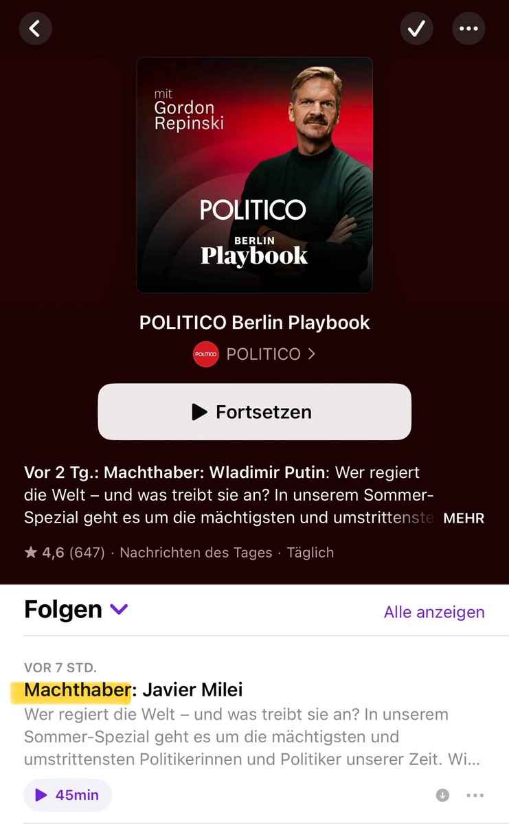 „Machthaber“! Da weiß man schon, was zu erwarten ist.
#Politico #Milei