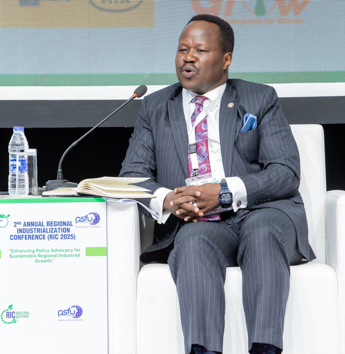 EADB_Official's tweet image. While speaking on how EADB is addressing barriers in industrialisation at the #RICConference2025, Uganda Country Manager Francis Ogwang shared,

“EADB understands that industries have a lead time before they begin generating revenue; that is why we offer flexible long-term…