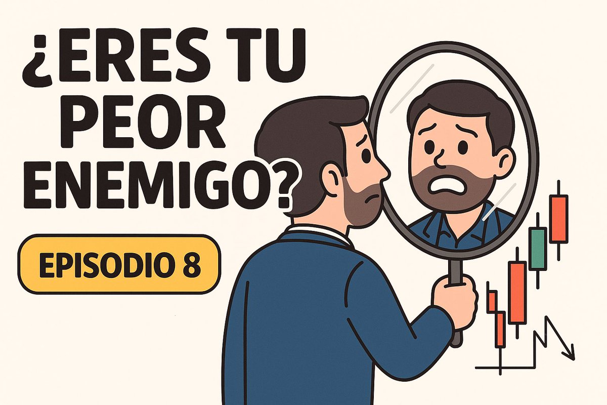 🎙️ ¡Episodio 8 de #TradingPodcast ya en línea!

“Lo más difícil del trading… eres tú”

• Ego vs. estrategia
• Miedo y frustración
• Autosabotajes comunes
• Claves para dominar tu mente

▶️ youtu.be/Ek-ESTx3Zzs

📲 Señales BTC: t.me/tradingsignals…

🔗 Bitget ref: