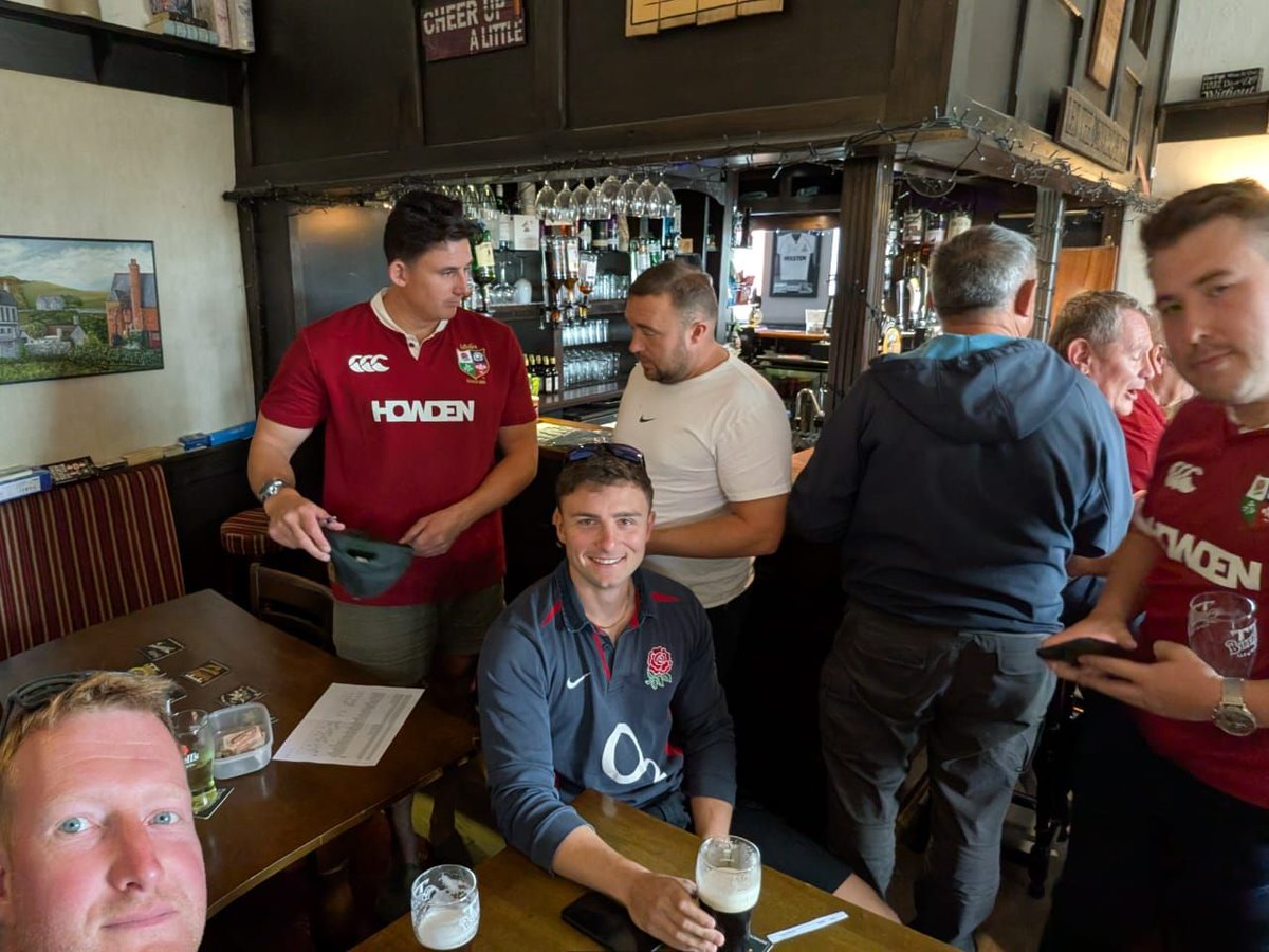 It wasn't the cleansweep for the Lions we all hoped for but what a day it turned into! 

Thank you to everyone who joined us for the test matches and to Roe and the Station for being excellent hosts as usual. The sausage and bacon baps were well needed!

#Lions2025 #LionsTour2025