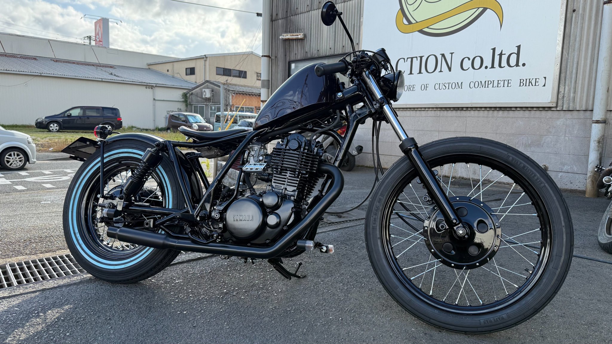 売切 実働 画像多数 作動OK SR400 社外 ステー付 メーター