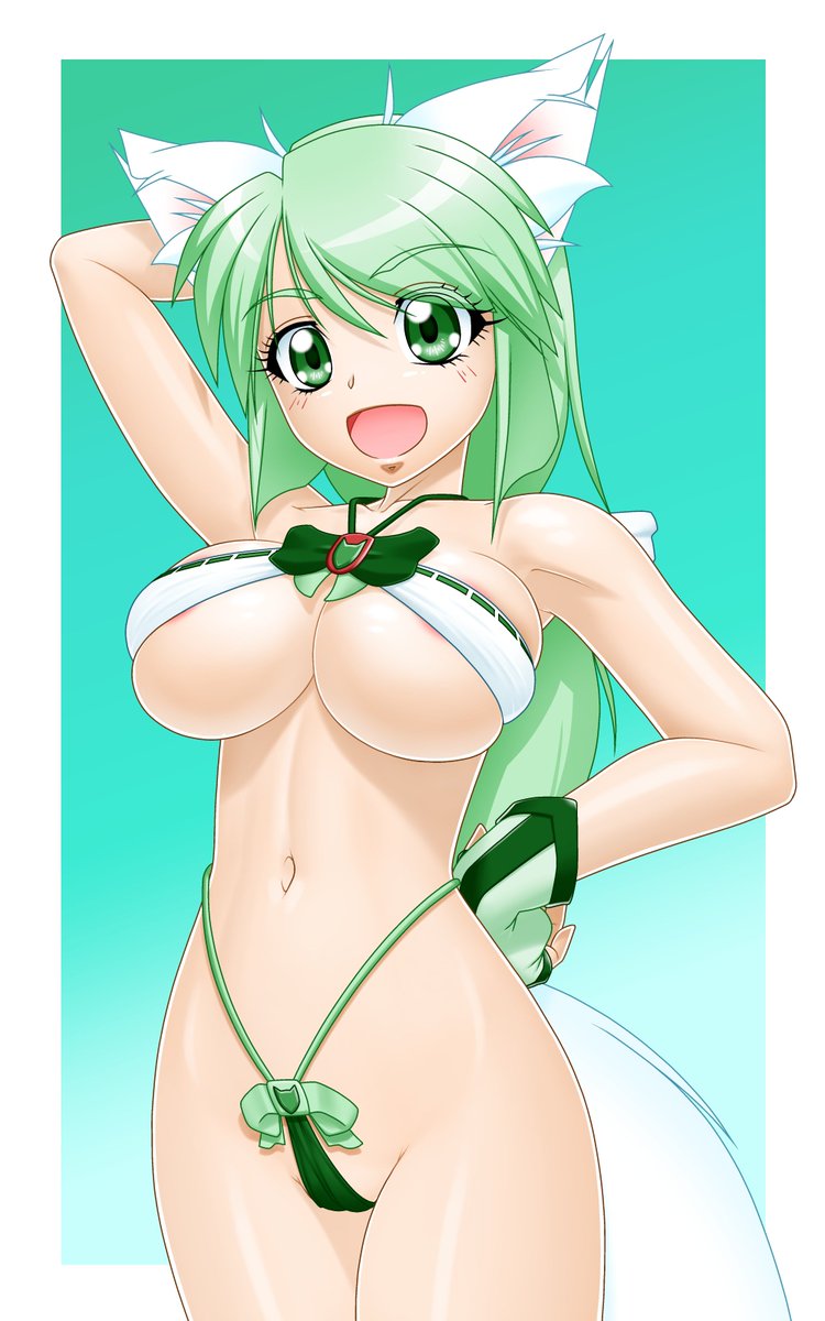 #なんの脈絡もなく水着イラストを再掲して最近フォローしてくれたフォロワーを怖がらせましょう 