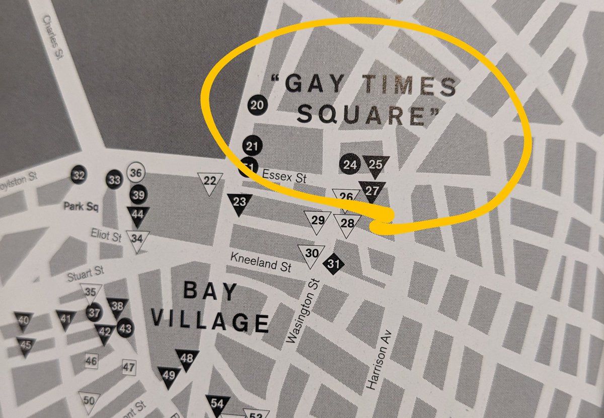 emilysweeney's tweet photo. Did you know Boston had a "Gay Times Square"? And look at how many LGBTQ+ bars there were back in the 1940s, 50s and 60s! Wow 👀
#ImproperBostonians #thehistoryproject https://t.co/aJVTCU9nCu