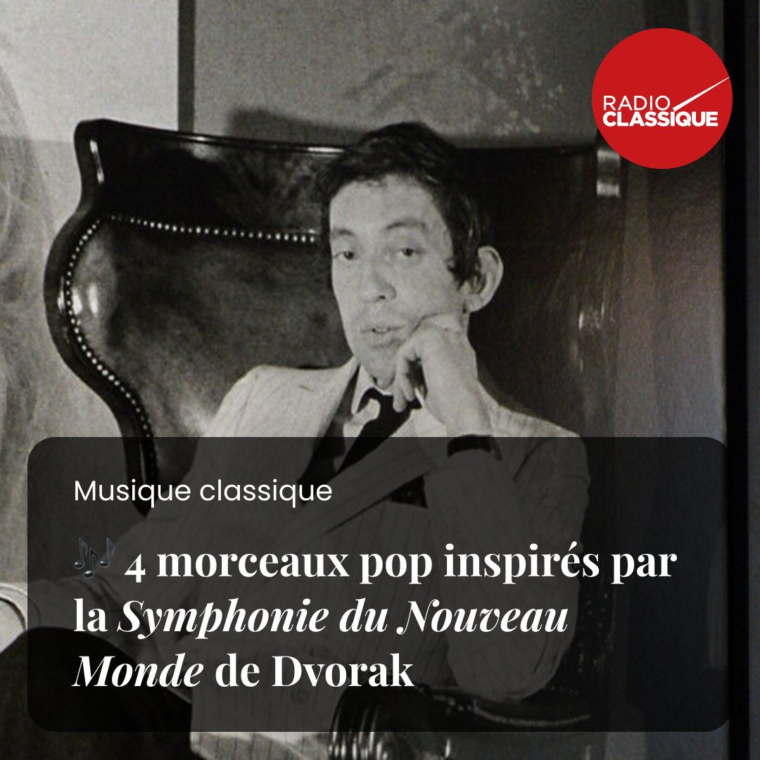 radioclassique's tweet photo. Quand une symphonie classique inspire des tubes pop et des bandes originales cultes… La Symphonie du Nouveau Monde de Dvorak continue de vibrer bien au-delà des salles de concert ▶️ https://t.co/bJTckPXrII https://t.co/ggvzZ3FtbV