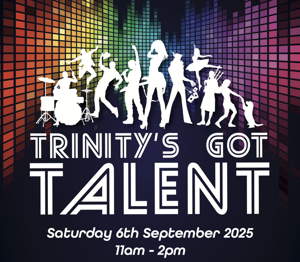 TrinitySqGH (@trinitysqgh) on Twitter photo Date for your diary... Trinity's Got Talent Saturday 6th September 2025! π€π΅ Date for your diary... Trinity's Got Talent Saturday 6th September 2025! π€π΅