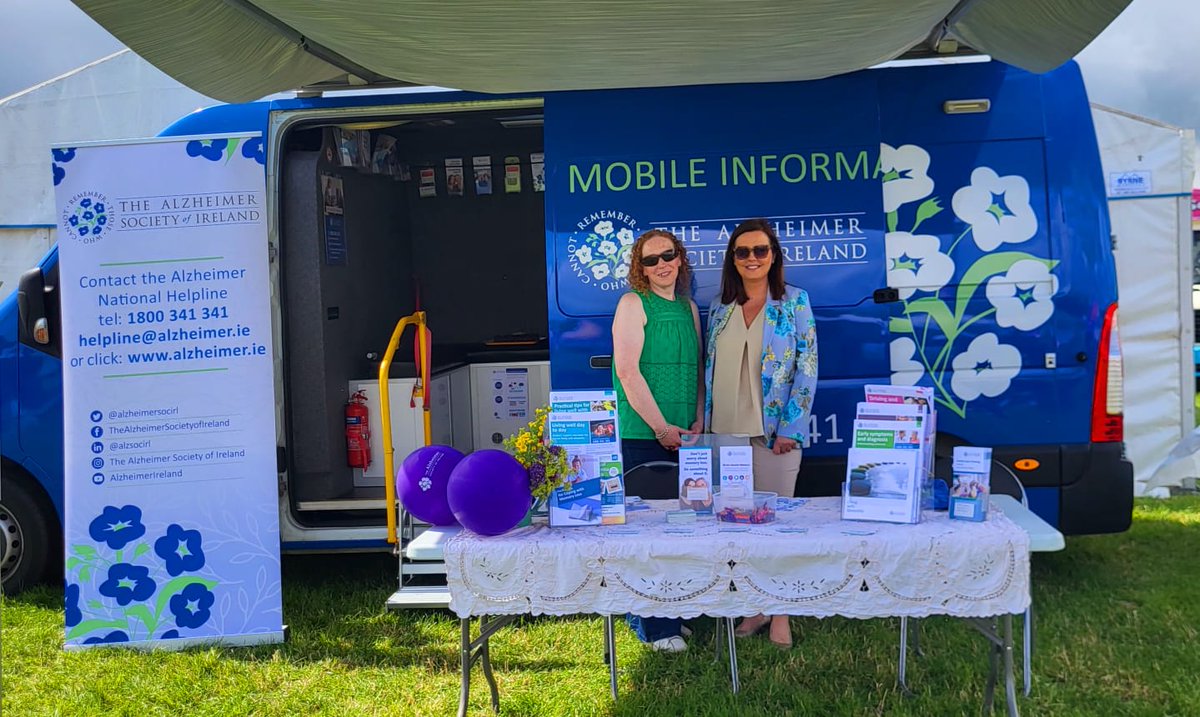 Did you know our Mobile Information Service travels to towns, villages and cities across Ireland to provide information and support to people with dementia and their families. ☎️ To find out when the bus will be visiting near you or to book it for your community at 1800 341 341