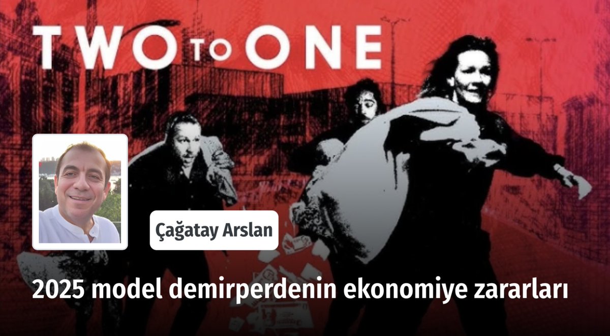 ❝ 2025’in demirperdesi, elbette 20. yüzyılın kaba şiddete dayalı reel sosyalizm deneyimlerinden daha ince detaylar içerecek. ❞

2025 model demirperdenin ekonomiye zararları

✍️ Çağatay Arslan (@filmlerhayatlar) yazdı.

Okumak için ➡️ yeniarayis.com/yazi/2025-mode…