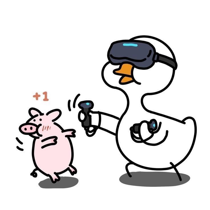 theduck_abs's tweet image. Virtual life activated. 
+1 mood

#TheDuck