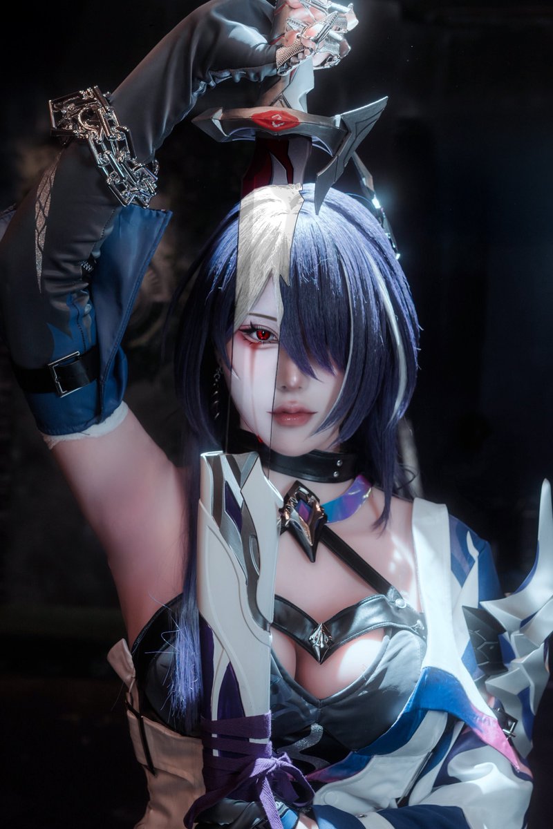 cosplay
崩壊 : スターレイル / 黄泉

．

                              "   涙 雨 … "

．

 #HonkaiStarRail #Acheron