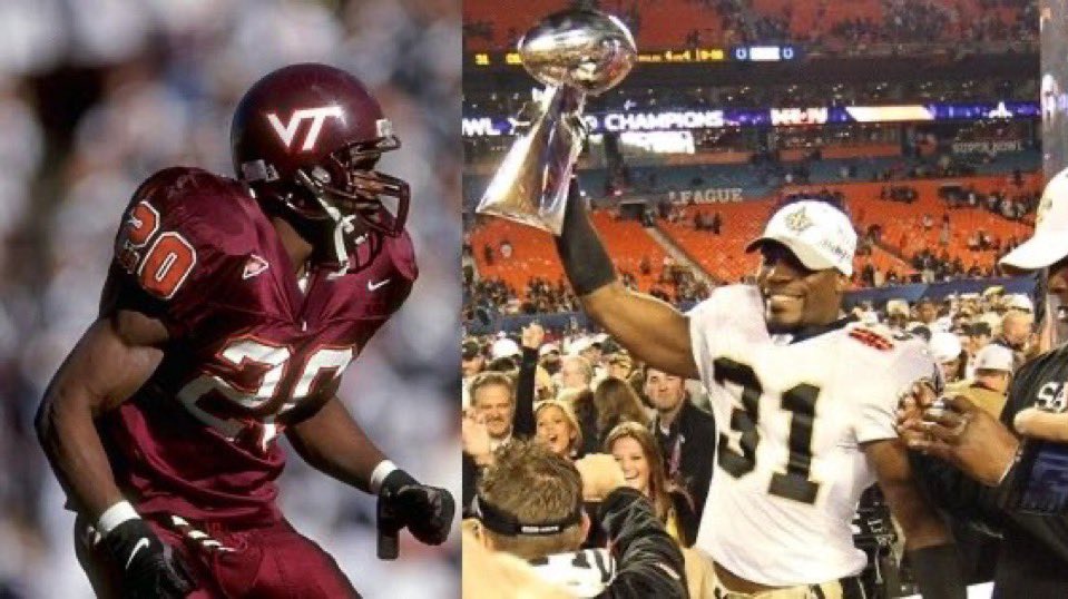 HokieFan (@bluegrass504) on Twitter photo Happy Birthday, Pierson Prioleau!!
🎉🎂🎈🎊🎁🎉🎂🎈🎊🎁
Pierson Prioleau was 1st-team All-Big East and a 3rd-team All-American. He was drafted by the <a href="/49ers/">San Francisco 49ers</a> in 1999 and won Super Bowl XLIV with the <a href="/Saints/">New Orleans Saints</a> in 2010.
🦃 #LunchPailD 💼 #Legend Happy Birthday, Pierson Prioleau!!
🎉🎂🎈🎊🎁🎉🎂🎈🎊🎁
Pierson Prioleau was 1st-team All-Big East and a 3rd-team All-American. He was drafted by the <a href="/49ers/">San Francisco 49ers</a> in 1999 and won Super Bowl XLIV with the <a href="/Saints/">New Orleans Saints</a> in 2010.
🦃 #LunchPailD 💼 #Legend