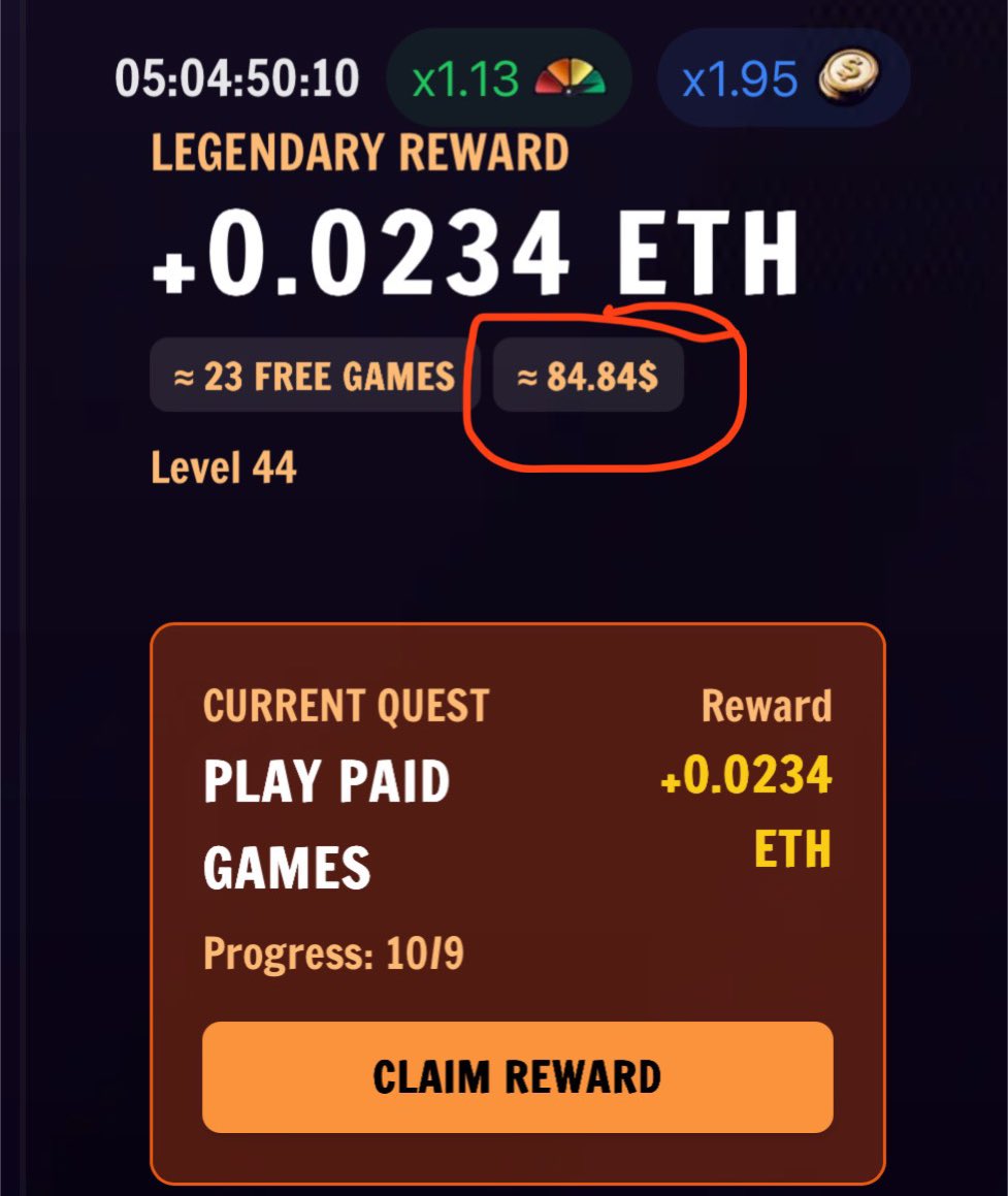 lorenzo ✳️ (@lorenzo_onx) on Twitter photo gmabs 💚
Earned ~$85 of $ETH today, by playing <a href="/PromotionRoyale/">Promotion Royale</a> on <a href="/AbstractChain/">Abstract</a> gmabs 💚
Earned ~$85 of $ETH today, by playing <a href="/PromotionRoyale/">Promotion Royale</a> on <a href="/AbstractChain/">Abstract</a>