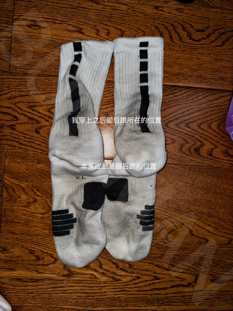 为什么我的袜子那么不好买
那请你看一下我穿普通xl袜子是什么样的