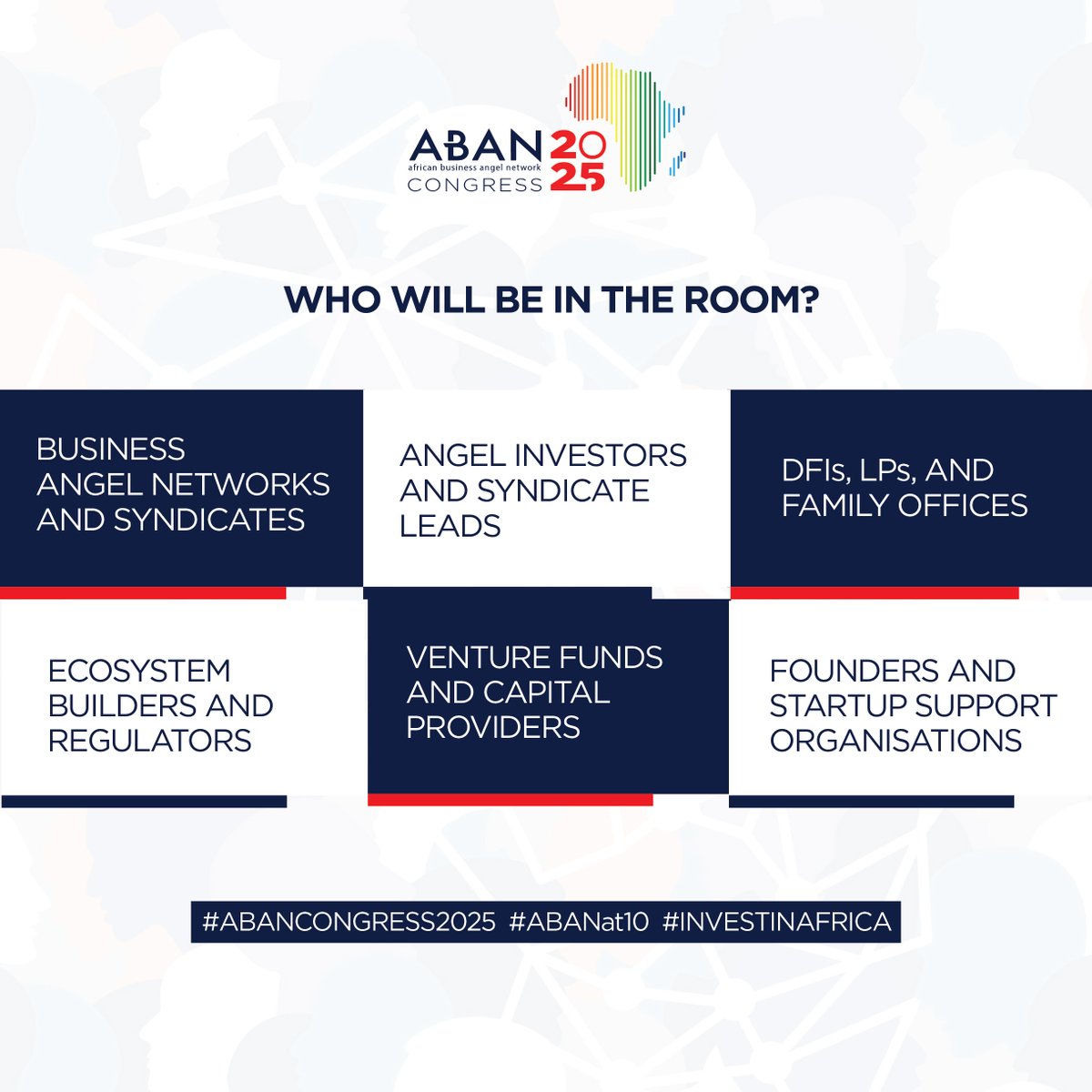 ABAN Angels (@abanangels) on Twitter photo 📢 Influence. Access. Intention. That’s what #ABANcongress2025 is about!
The countdown to #ABANat10 is on! If your organisation is ready to #InvestinAfrica and co-create the next chapter of Africa’s investment story, email secretariat@abanangels.org today! 📢 Influence. Access. Intention. That’s what #ABANcongress2025 is about!
The countdown to #ABANat10 is on! If your organisation is ready to #InvestinAfrica and co-create the next chapter of Africa’s investment story, email secretariat@abanangels.org today!