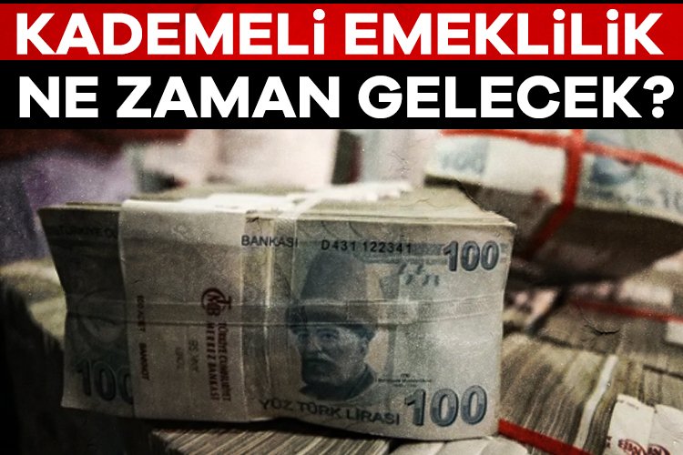 Kademeli emeklilik ne zaman gelecek?

Haberi oku---&gt; tinyurl.com/49b3njwm