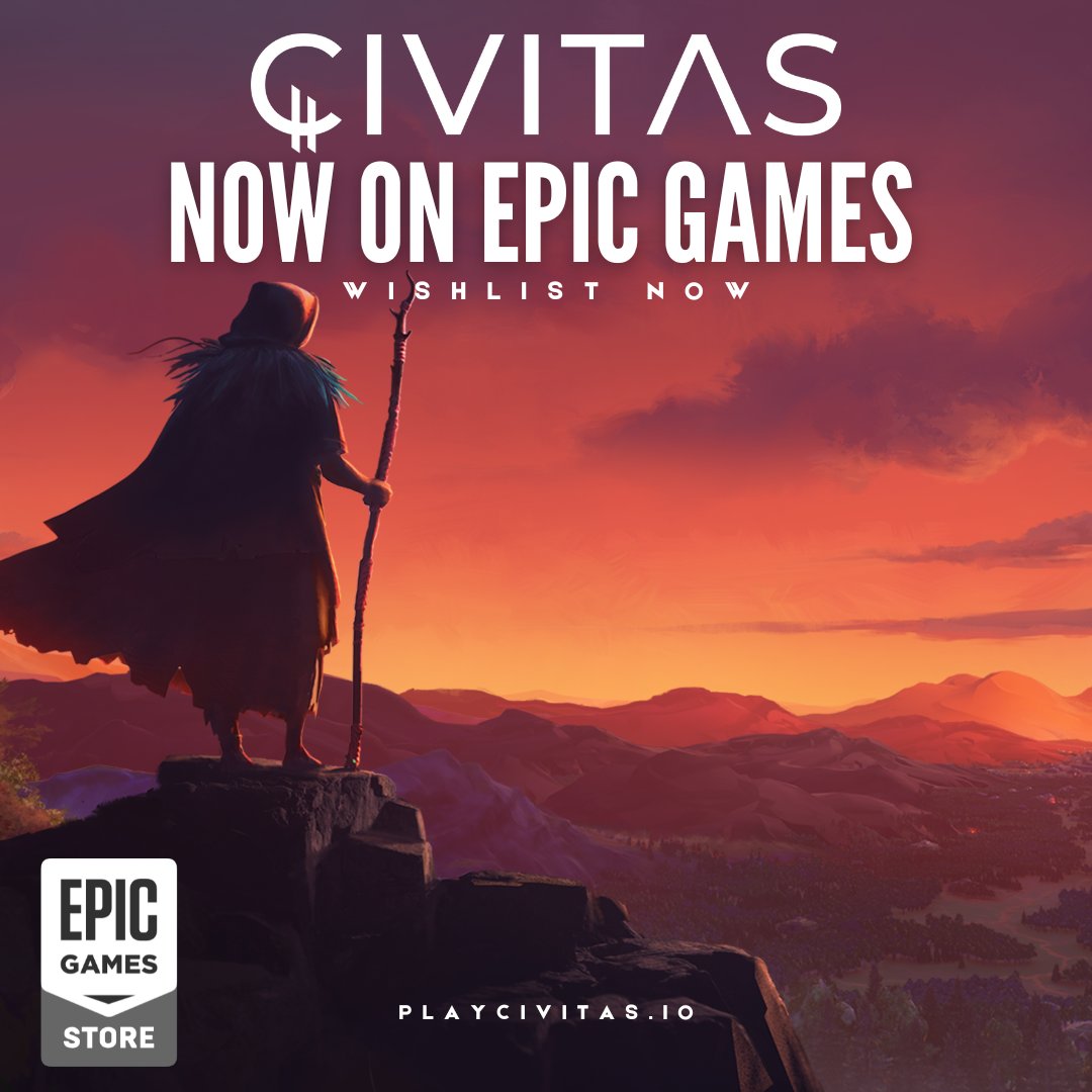 EPIC NEWS!

Civitas is now available to wishlist on <a href="/EpicGames/">Epic Games Store</a> ! 🔥

Get notified once we release the early build so you can buidl with us.