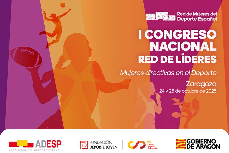 ADESP - Asociación del Deporte Español (@depespana) on Twitter photo 📅 24 y 25 de octubre
📍Zaragoza
Forma parte del Primer Congreso Nacional Red de Líderes.
Inscríbete en este enlace: adesp.es/congreso-rdl/
<a href="/GobAragon/">Gobierno de Aragón</a>
<a href="/fundaciondepjov/">Fundación Deporte Joven</a>
<a href="/depespana/">ADESP - Asociación del Deporte Español</a>
<a href="/deportegob/">CSD</a> 📅 24 y 25 de octubre
📍Zaragoza
Forma parte del Primer Congreso Nacional Red de Líderes.
Inscríbete en este enlace: adesp.es/congreso-rdl/
<a href="/GobAragon/">Gobierno de Aragón</a>
<a href="/fundaciondepjov/">Fundación Deporte Joven</a>
<a href="/depespana/">ADESP - Asociación del Deporte Español</a>
<a href="/deportegob/">CSD</a>