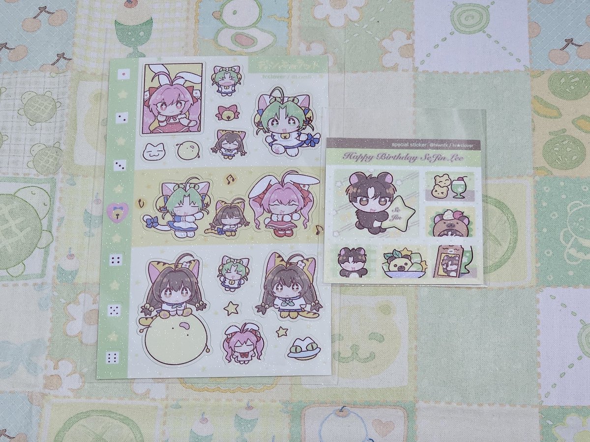 <a href="/hiwnfk/">🍀</a> 🍀님 알티이벤트로 당첨된 스티커 잘 받았습니다! 어릴때부터 디지캐럿 정말 좋아했는데 이런 깜찍이 버전 스티커로 볼 수 있어서 행복하네요! 세진이 미니 스티커도 정말 귀엽고 맛있게 생겨서 너무 좋습니다! 이벤트 열어주셔서 감사해요~☺️👍