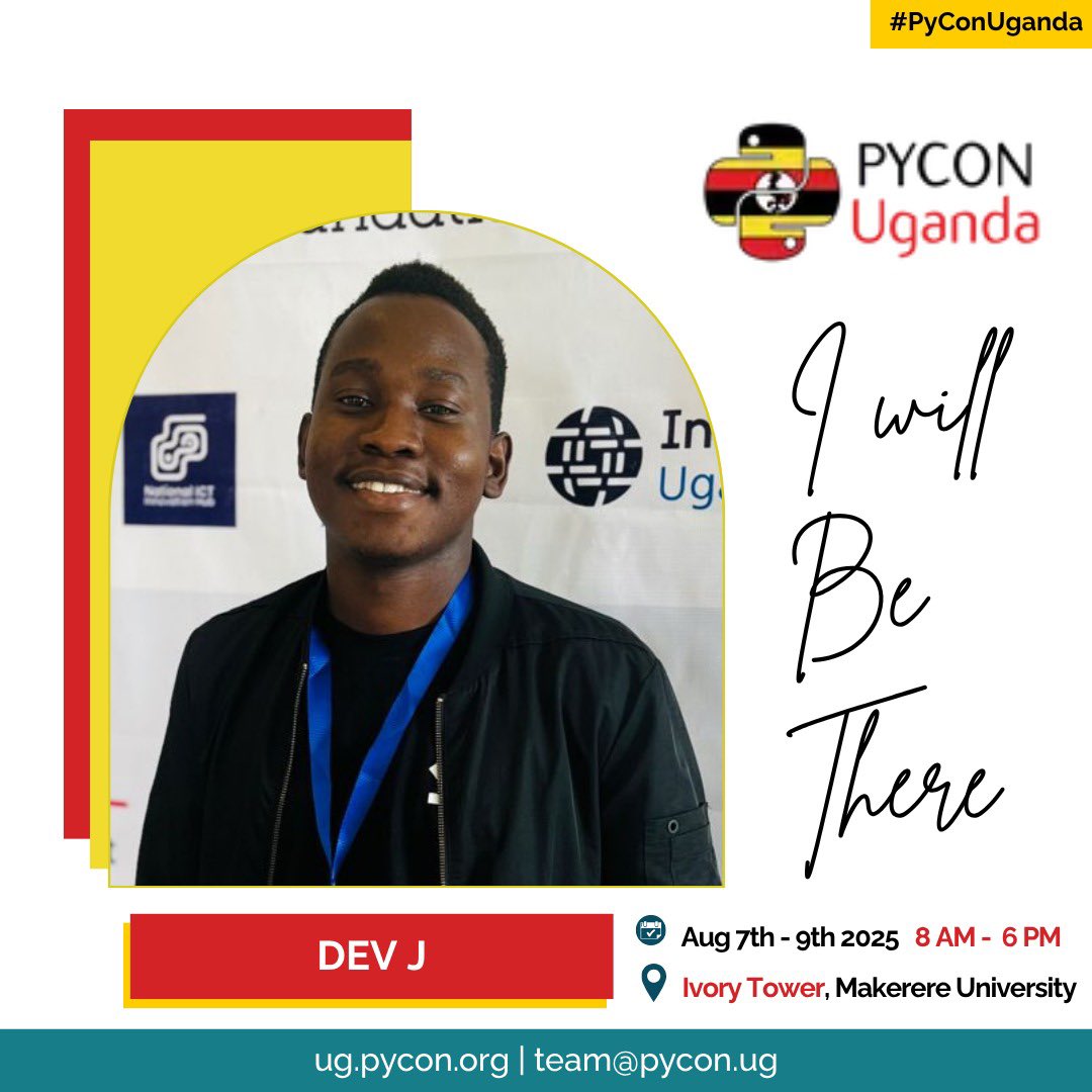 Dev_J💊 (@johnsonmakmot) on Twitter photo Let’s feast on some .py
<a href="/pyconafrica/">Pycon Africa</a> <a href="/pyconuganda/">PyCon Uganda</a> <a href="/AfroBoyUg/">คfr໐ ๖໐y 🤓</a> <a href="/Python_Dv/">Python Developer</a>
<a href="/gdgmuk/">GDG On Campus • MUK</a> <a href="/Makerere/">Makerere University</a> <a href="/MakCoCIS/">Makerere University CoCIS</a>
<a href="/PyTorch/">PyTorch</a>
#pyconug #python Let’s feast on some .py
<a href="/pyconafrica/">Pycon Africa</a> <a href="/pyconuganda/">PyCon Uganda</a> <a href="/AfroBoyUg/">คfr໐ ๖໐y 🤓</a> <a href="/Python_Dv/">Python Developer</a>
<a href="/gdgmuk/">GDG On Campus • MUK</a> <a href="/Makerere/">Makerere University</a> <a href="/MakCoCIS/">Makerere University CoCIS</a>
<a href="/PyTorch/">PyTorch</a>
#pyconug #python