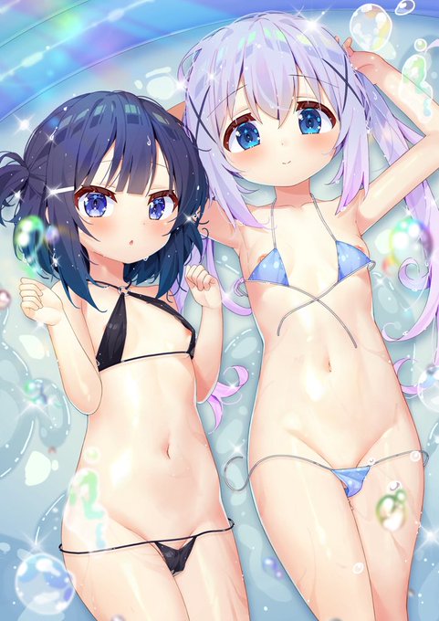 C106フルカラーエロ漫画新刊の表紙です!
#ごちうさ 