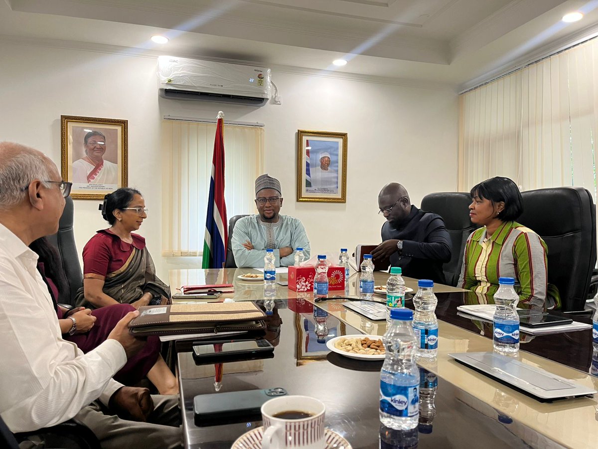 The Gambia High Commission hosted a 15-member SEPC delegation on 5th Aug 2025.

Discussions focused on investment opportunities in 🇬🇲 across sustainable development, tourism &amp; medical sectors. 

Strengthening 🇮🇳🤝🇬🇲 ties for a better future!
#SEPC #Gambia #India #Investment