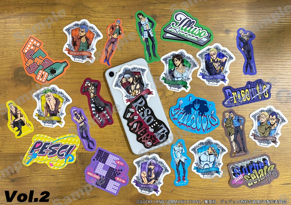 🐞【JOJO REVIVAL】シリーズ　新商品💛

■ステッカーコレクション【vol.1】【vol.2】
描き下ろしイラスト・おなまえステッカーのセットです。
BOX購入でコンプリートいただけます。
(未開封時のみ)

📅：25/8/21(木)～
📍MEDICOS SHOP新宿店頭実売
全国のホビーショップなど

medicos-e.net/newsdetail/joj…