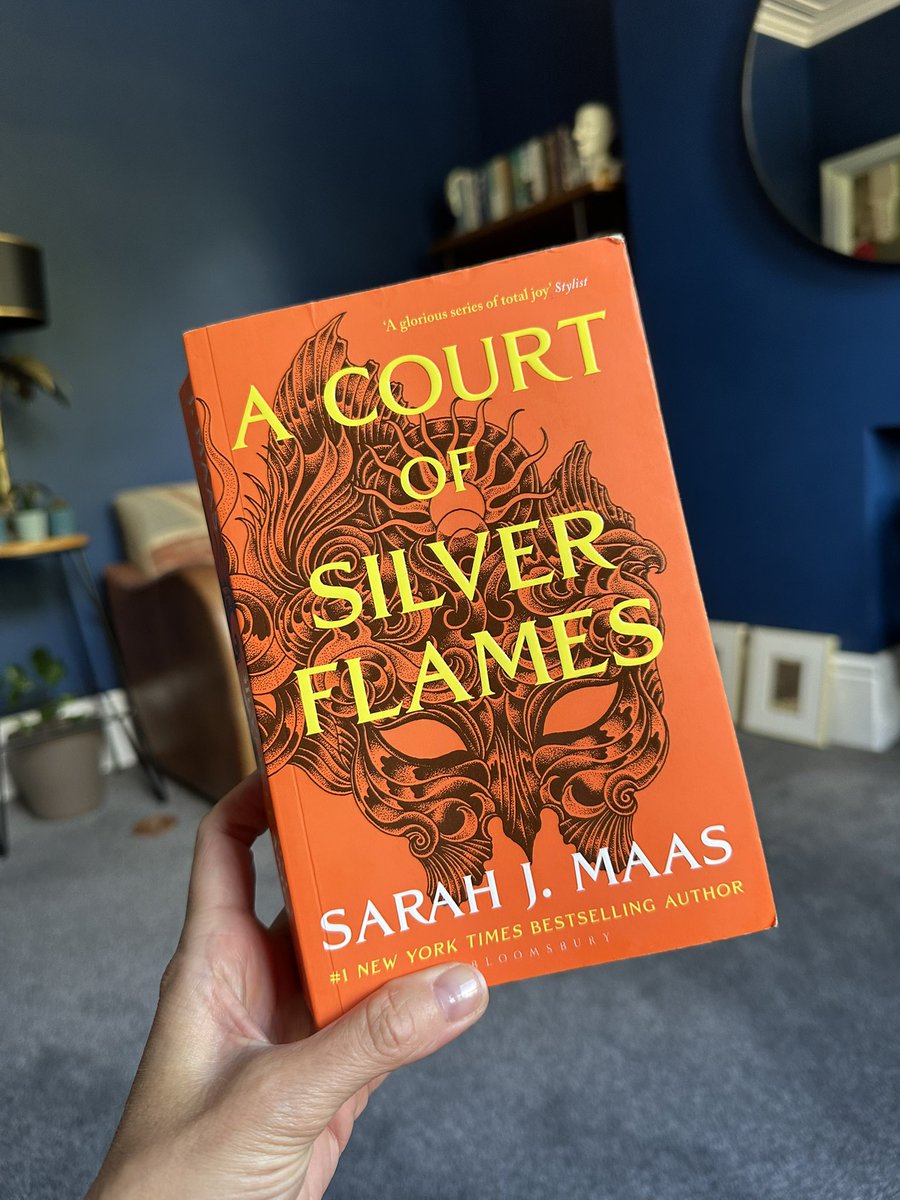 I was always convinced fantasy wouldn’t be for me but I’m on the final of the ACOTAR series and I’ve bloody loved it. 

This one is by far the spiciest and I am absolutely here for it! 🤭
