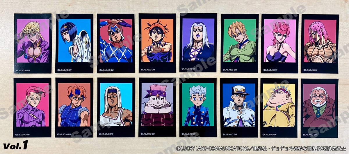 イラストカードコレクション ジョジョ ジョジョの奇妙な冒険 イラストカードコレクション