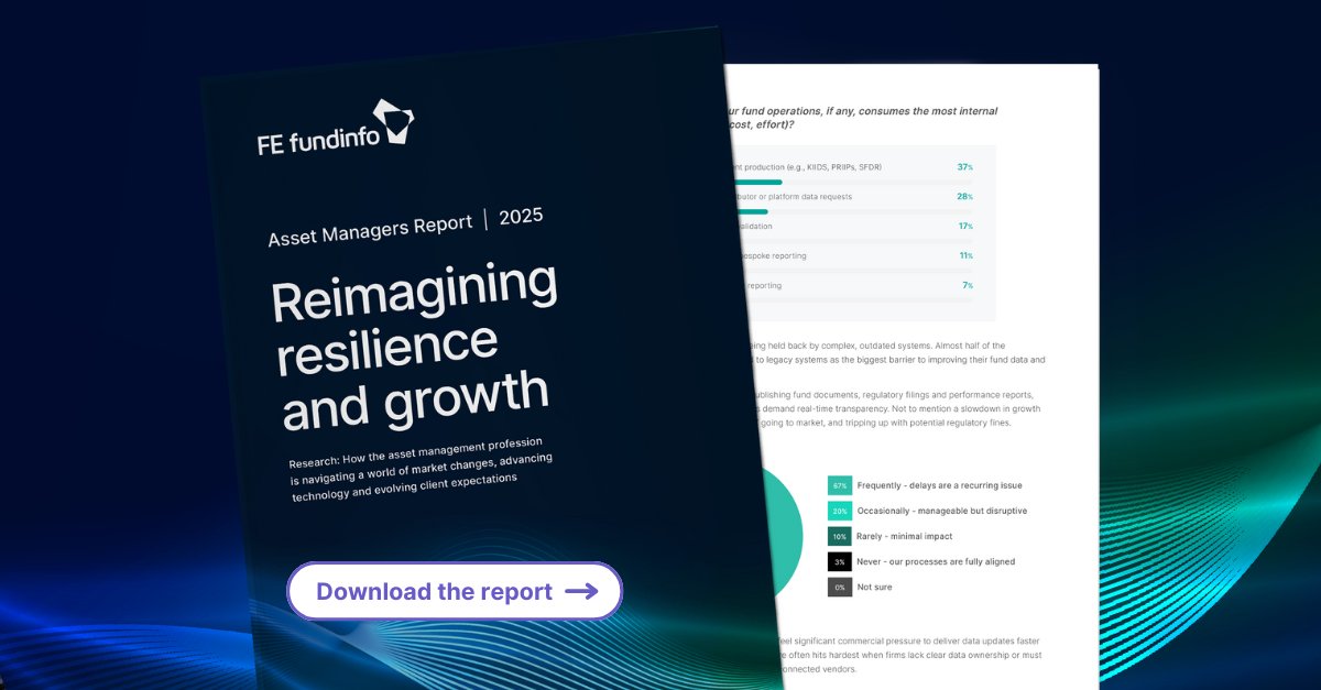 💡Is your data helping or hurting performance?

90% say data drives decisions — yet 67% still miss deadlines.

Our latest Asset Managers Report reveals how UK firms are closing the gap.

➡️Read more here: hubs.ly/Q03BvxZS0

#FEfundinfo #AssetManagement #LeadershipInsights