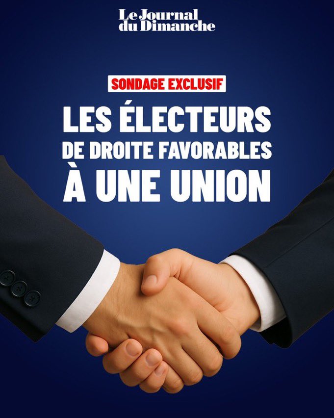 🚨 🇫🇷 Souhaitez-vous une grande UNION de toutes les droites ?

🅰️. OUI
🅱️. NON