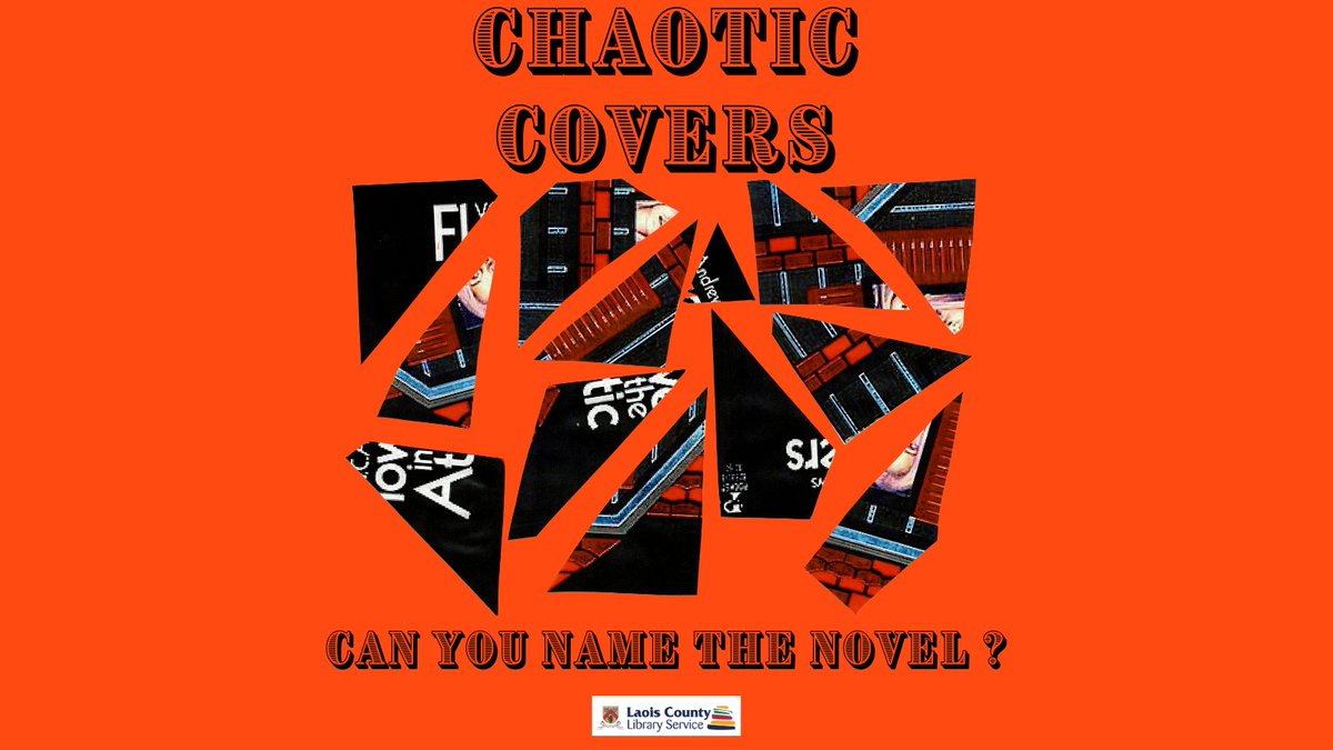LaoisLibraries's tweet photo. Chaotic Covers. Can you name the novel ?
#FridayFun #friday #bookcovers #chaoticcovers #books #library #librarylife #novels #laoislibraries https://t.co/0PBRJ44YbT