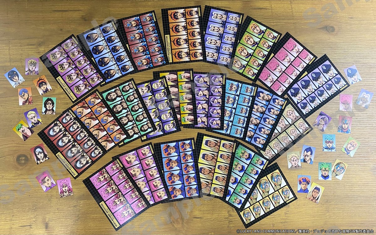 🐞【JOJO REVIVAL】シリーズ 新商品💛 □証明写真風ブロマイド