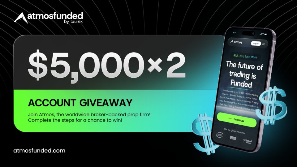mansanafx1 (@mansanafx1) on Twitter photo 🚨 $10K GIVEAWAY! 🚨
Win 2x $5,000 Eval Accounts from <a href="/Atmosfunded/">Atmos Funded</a> Funded! 💰
🎯 Think you’ve got what it takes to get funded?
To Enter:
✅ Follow <a href="/Atmosfunded/">Atmos Funded</a> <a href="/cwoodstrading/">Connor Woods</a> @mansanafx1
💬 Tag 3 trader friends
❤️ Like this post
🔁 Share to your timeline
Winners in 5 days. 🚨 $10K GIVEAWAY! 🚨
Win 2x $5,000 Eval Accounts from <a href="/Atmosfunded/">Atmos Funded</a> Funded! 💰
🎯 Think you’ve got what it takes to get funded?
To Enter:
✅ Follow <a href="/Atmosfunded/">Atmos Funded</a> <a href="/cwoodstrading/">Connor Woods</a> @mansanafx1
💬 Tag 3 trader friends
❤️ Like this post
🔁 Share to your timeline
Winners in 5 days.