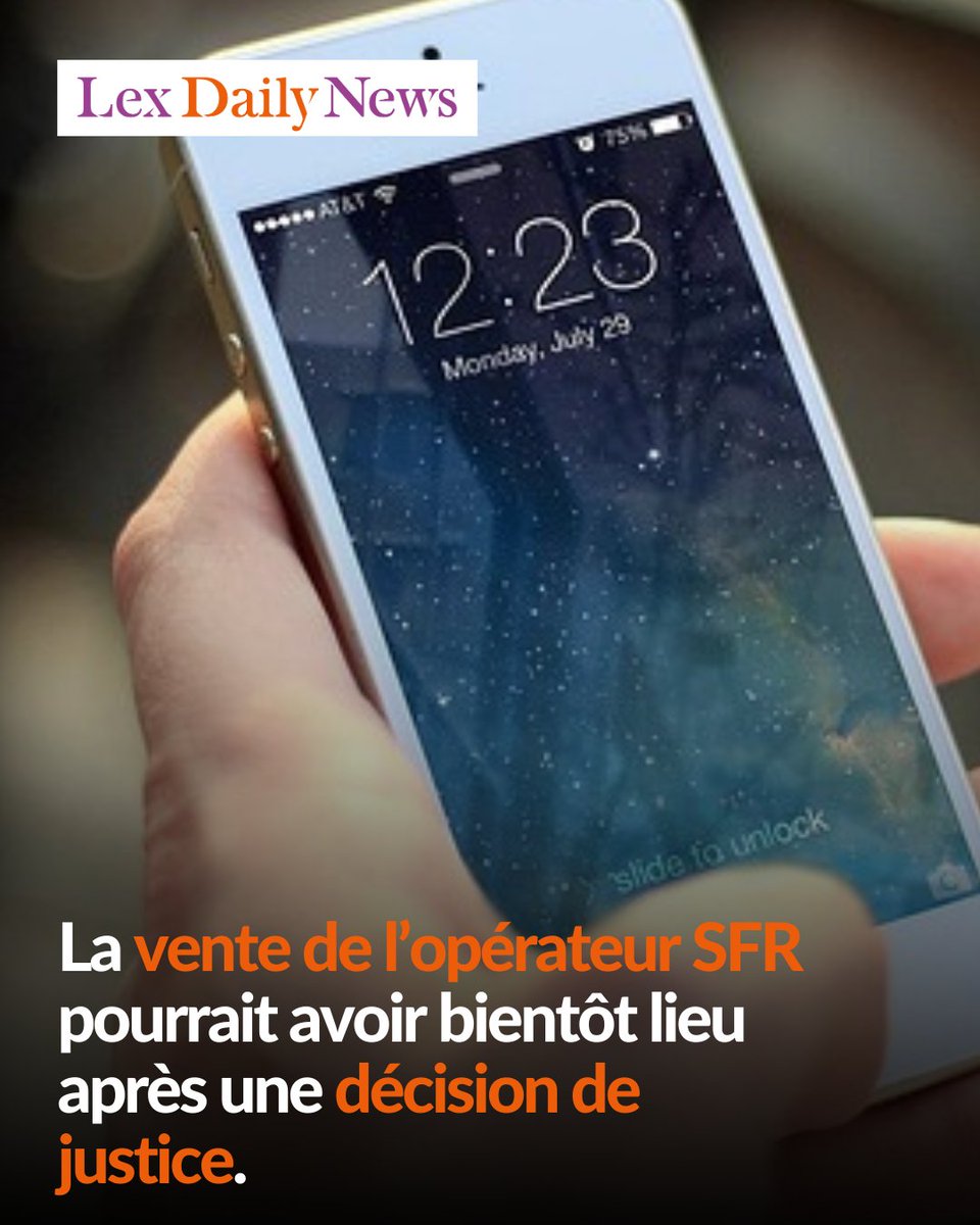 📌ACTU : La validation de la structuration de la dette d'Altice par la justice ouvre la voie à une vente de l’opérateur <a href="/SFR/">SFR</a> . Y a-t-il un risque pour les clients de se retrouver sans réseau mobile du jour au lendemain ? Rien ne permet de l’affirmer pour le moment. #venteSFR