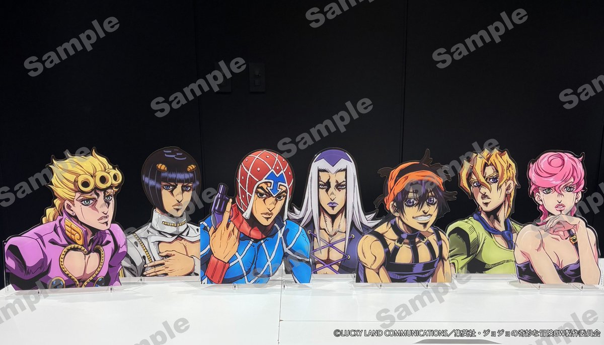 🐞【JOJO REVIVAL】シリーズ 新商品💛 □バストアップアクリルスタンド