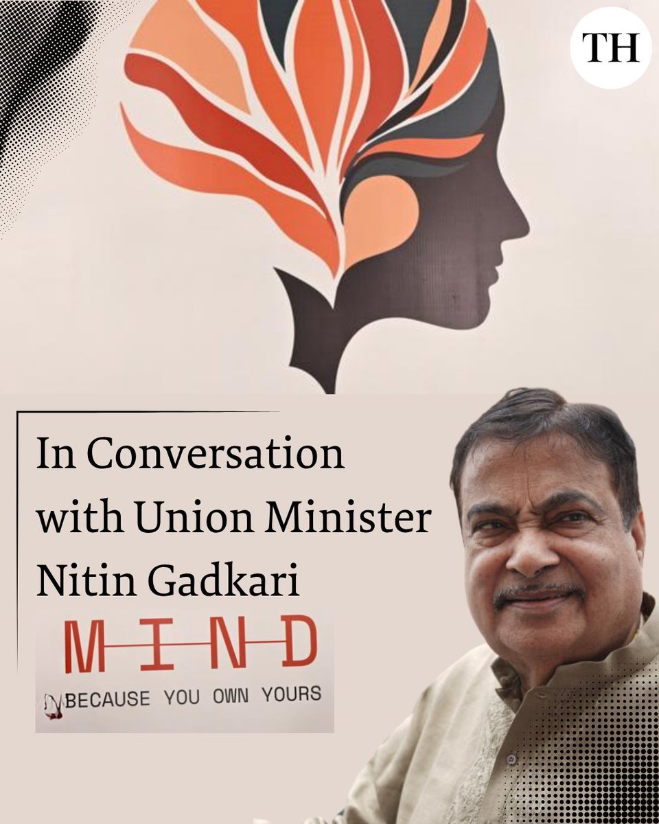 Join Union Minister #NitinGadkari (<a href="/nitin_gadkari/">Nitin Gadkari</a>) at #TheHinduMIND, our conversation series with key newsmakers. He’s expected to weigh in on pressing issues, including rising toll taxes on national highways and their impact on commuters.    

Have a question for the Minister?