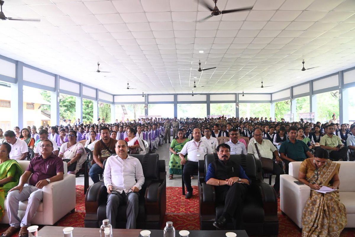 Atul Bora (@atulbora2) on Twitter photo Hon’ble CM Dr. <a href="/himantabiswa/">Himanta Biswa Sarma</a> launched the application form distribution for the Mukhyamantrir Nijut Moina scheme for FY 2025–26, targeting ~4 lakh girl students. Nearly 1.8 lakh benefitted last year.
I joined the virtual launch from JDSG College, Bokakhat, where application Hon’ble CM Dr. <a href="/himantabiswa/">Himanta Biswa Sarma</a> launched the application form distribution for the Mukhyamantrir Nijut Moina scheme for FY 2025–26, targeting ~4 lakh girl students. Nearly 1.8 lakh benefitted last year.
I joined the virtual launch from JDSG College, Bokakhat, where application