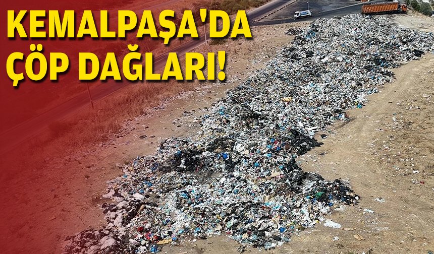 Kemalpaşa'da çöp dağları! egedesonsoz.com/kemalpasada-co…