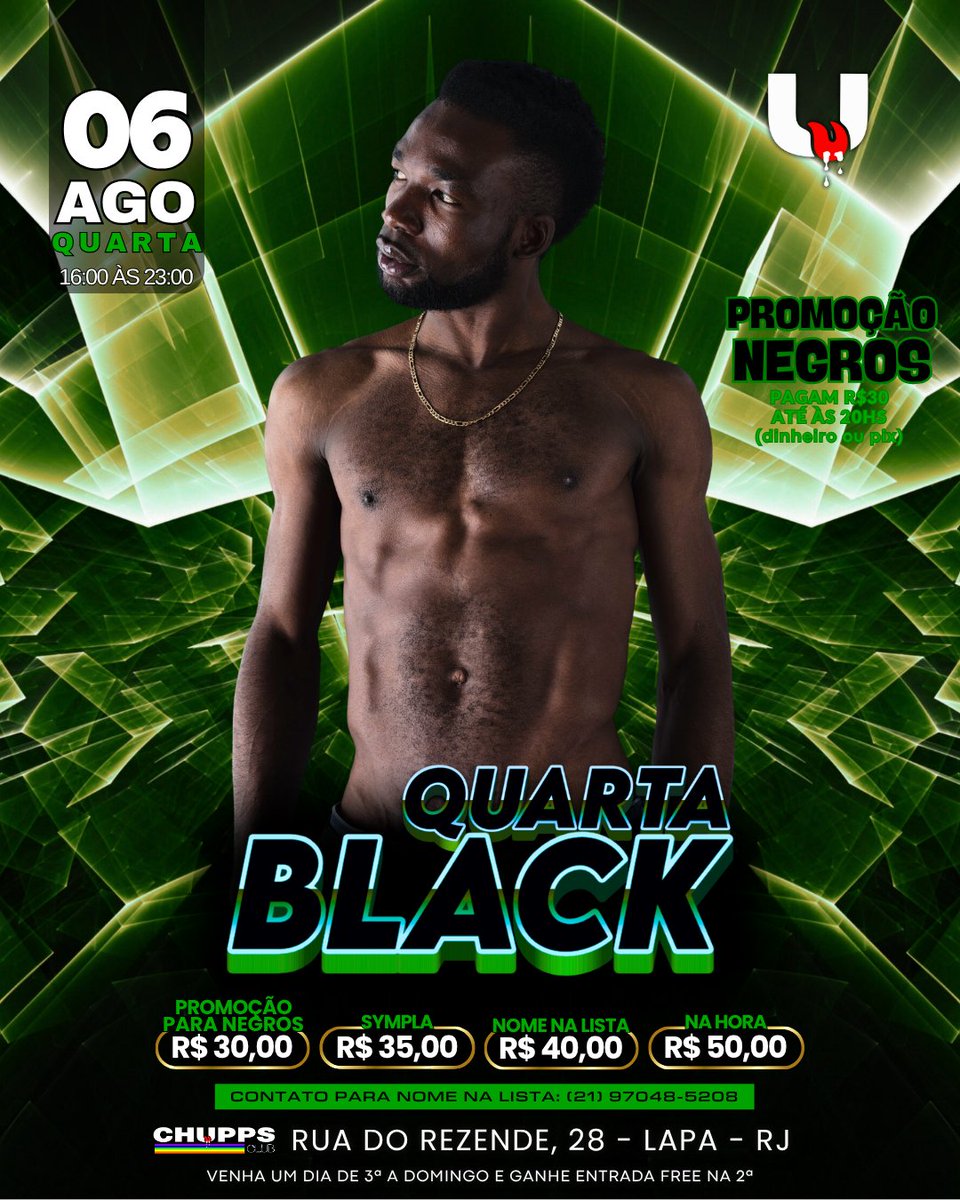 Sauna Chupps Club (@chuppsclub) on Twitter photo SORTEIO • FOTO OFICIAL
Quer um vip pra Chupps hoje?
Regras:
1- Dar RT neste post
2- Seguir este perfil <a href="/chuppsclub/">Chupps Club</a>
3- Informar nome completo e Identidade após sorteio
Serão DOIS sorteados para HOJE 06/08/2025
Resultado após às 14hs. Quem não seguir as regras estará eliminado! SORTEIO • FOTO OFICIAL
Quer um vip pra Chupps hoje?
Regras:
1- Dar RT neste post
2- Seguir este perfil <a href="/chuppsclub/">Chupps Club</a>
3- Informar nome completo e Identidade após sorteio
Serão DOIS sorteados para HOJE 06/08/2025
Resultado após às 14hs. Quem não seguir as regras estará eliminado!