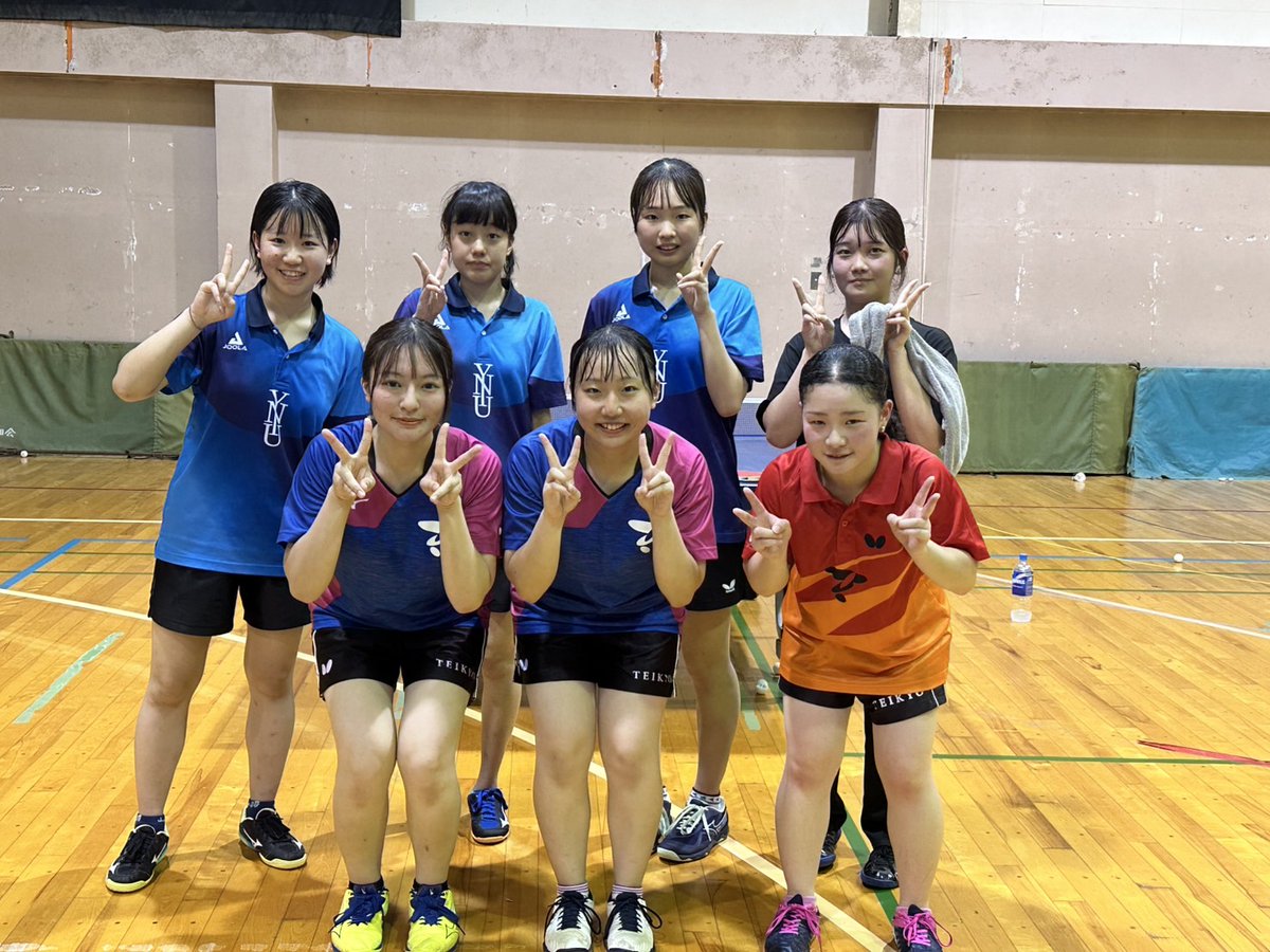 今日は帝京大学さんが練習試合で来てくださいました！
ありがとうございました😊