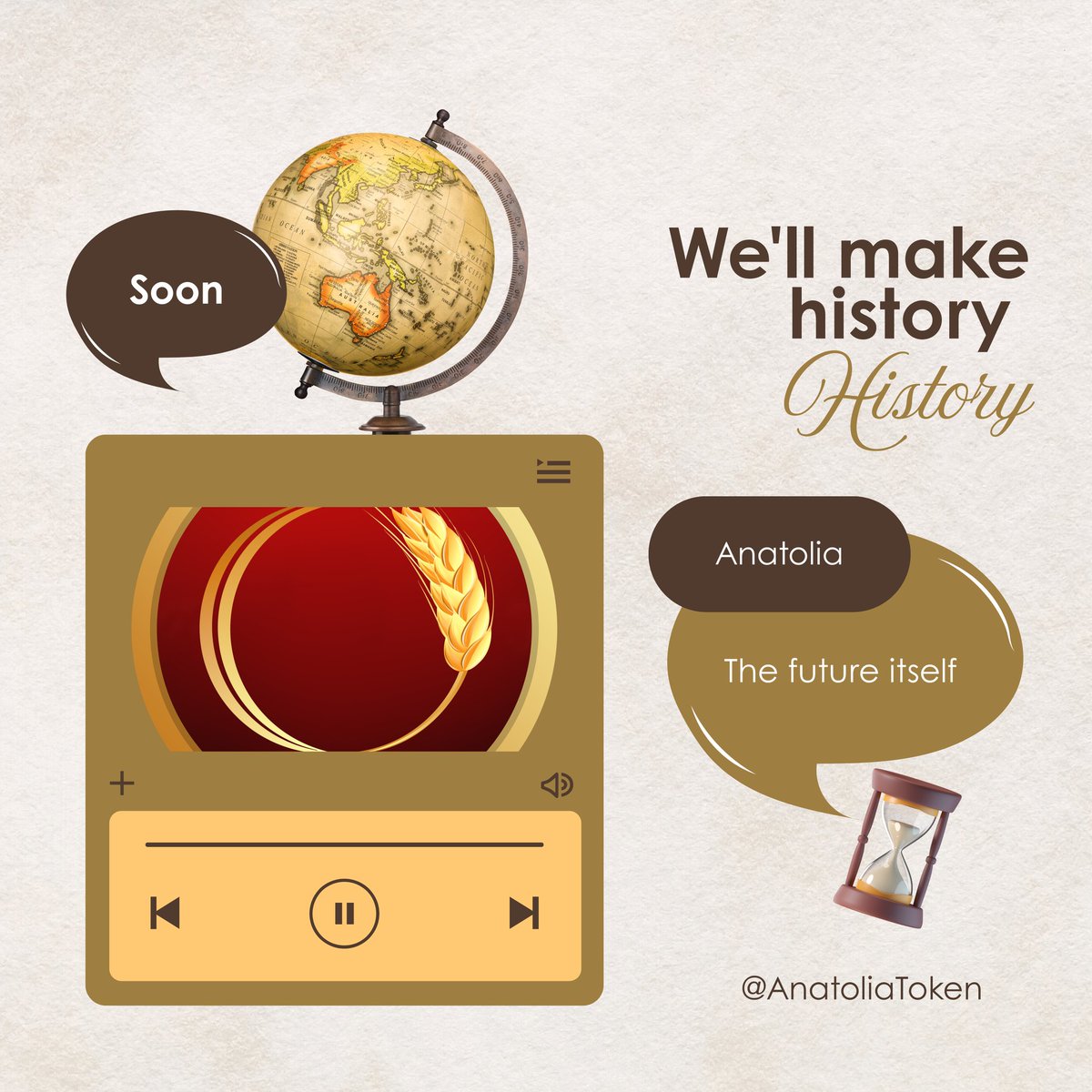 AnatoliaToken's tweet image. 🛡 Every minute we spend, we're one step closer to making history.

🌍 How it took a while for the world to become habitable, it will end up great in the same way.

🌾 What we do is beyond what you would expect.