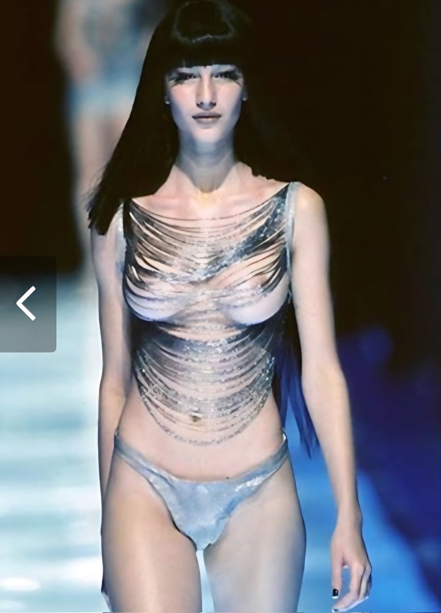 They either tuck it or cut it off, and sometimes they don't tuck it well enough!