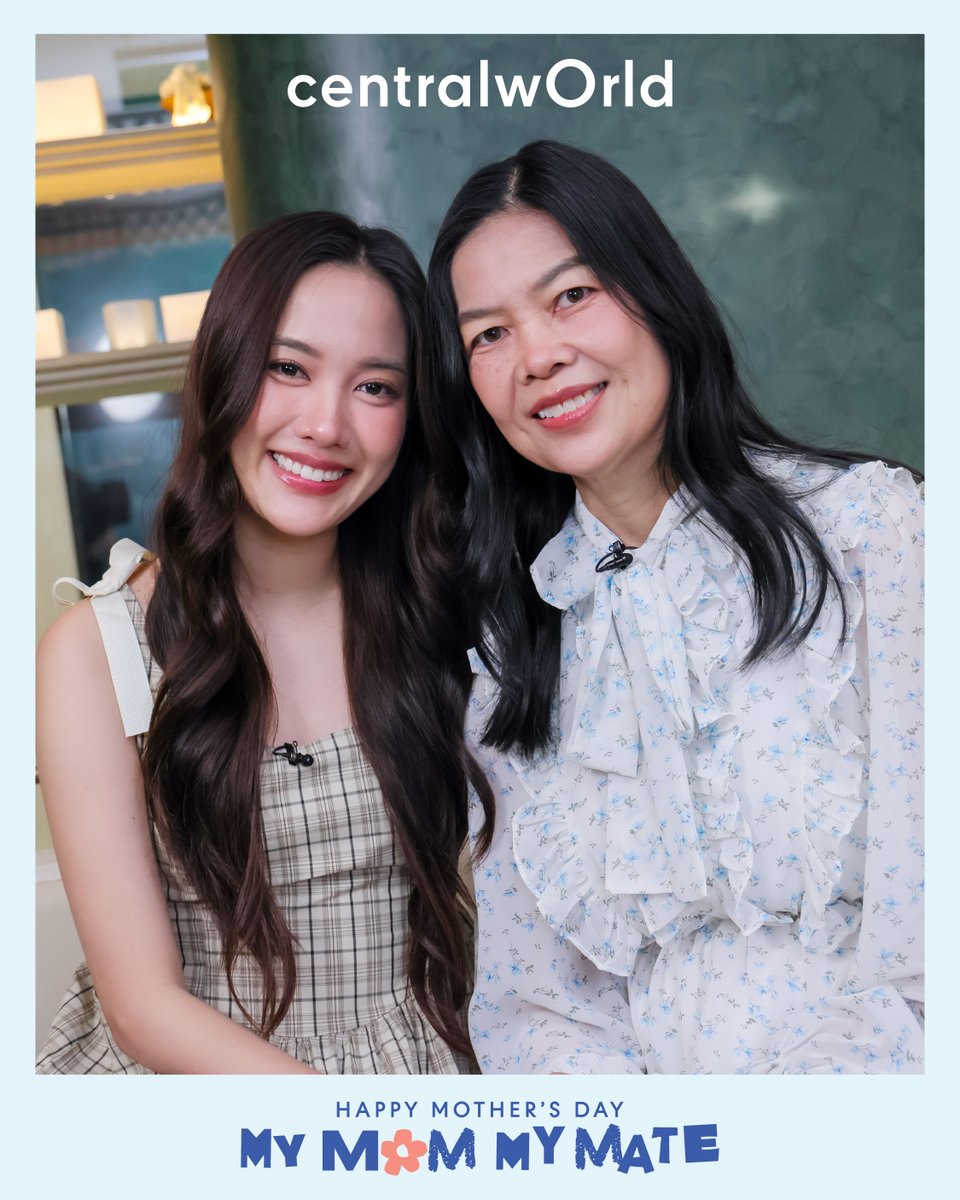 ทายถูกกันแบบ 99.99%! 💝 ศิลปินที่ชวนคุณแม่ มาฉลองวันแม่ที่เซ็นทรัลเวิลด์ ก็คือ "ฟรีน สโรชา" นี่เอง 😍 บอกเลยงานนี้ ฟรีน พาคุณแม่นัน เที่ยวสนุกสุดฟิน พร้อมให้ทุกคนได้ตามรอย พาคุณแม่มาเที่ยวตามที่เซ็นทรัลเวิลด์ได้เลย!!

📅 รอติดตาม VLOG สุดพิเศษ ที่อบอวลไปด้วยความฮา