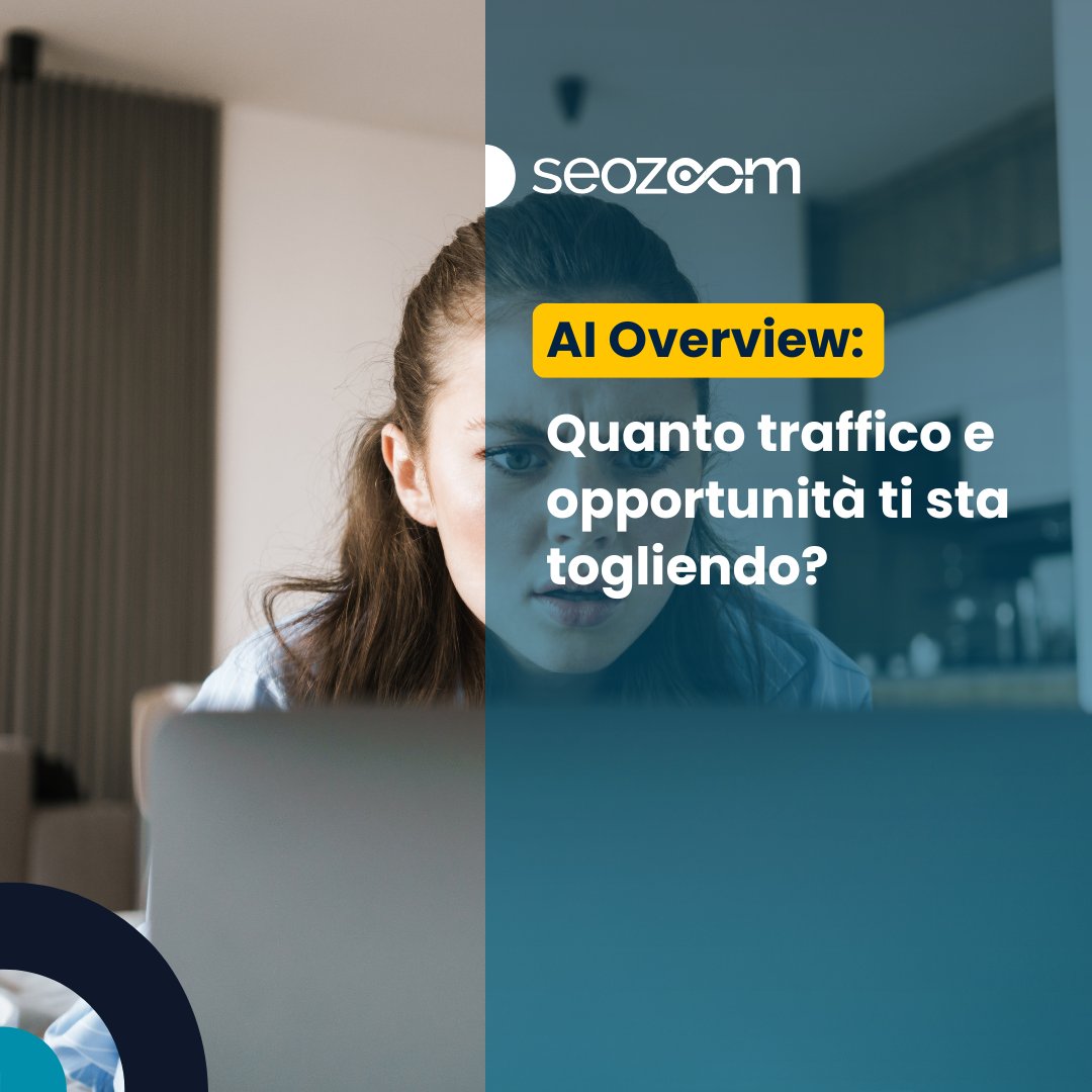 Google gongola... e gli editori annaspano. AI Overview supera i 2 miliardi di utenti al mese, ma i dati dicono che i clic ai siti sono praticamente dimezzati! Come analizzare i dati e restare visibili nelle nuove SERP di Google? 👇 
seozoom.it/notizie-ai-ove… #SEOZoom 
#SEO