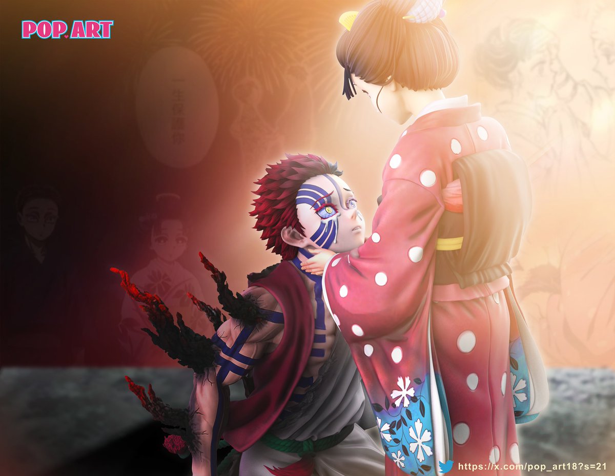 POP ART Studio Akaza & Koyuki 1/6 POP. ART工作室狛恋猗窝座&恋雪B